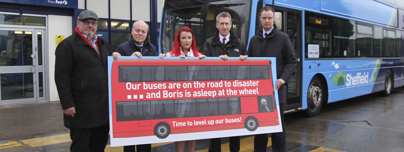 Mayor Dan Jarvis, MPs and local council leaders in South Yorkshire 