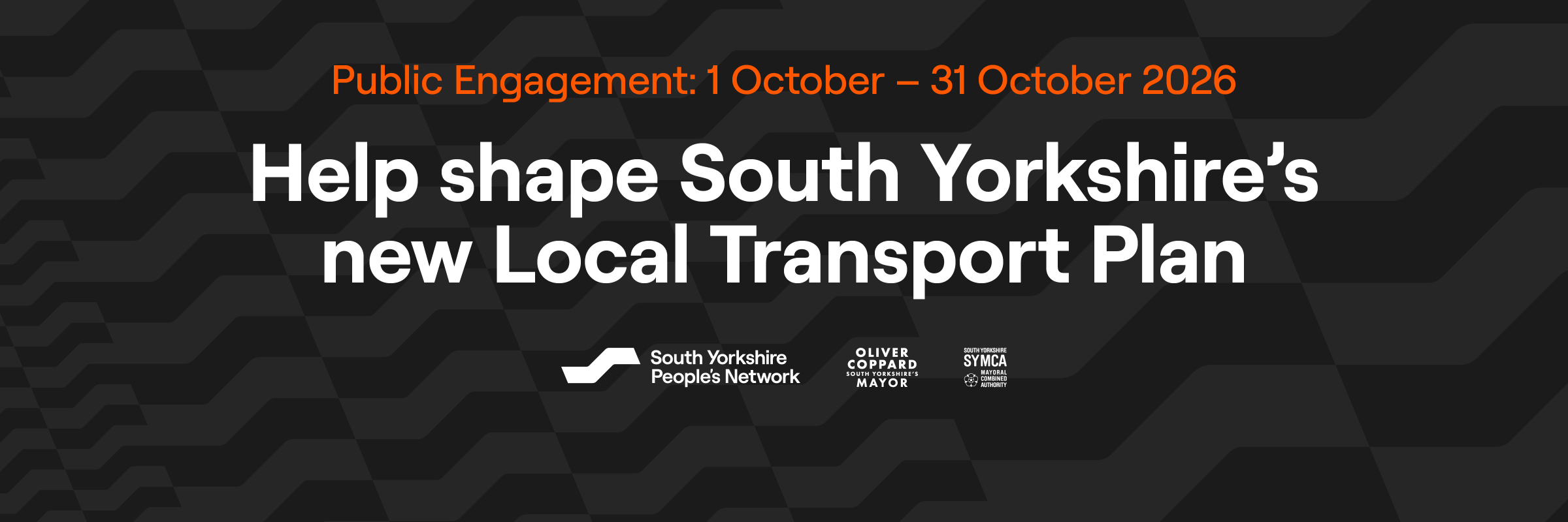 Help shape South Yorkshire's new Local Transport Plan