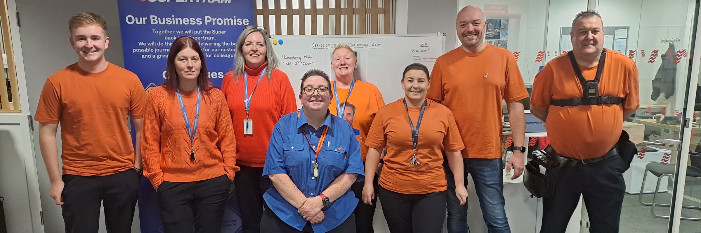 Supertram fundraiser in memory of colleague raises £3000 for Macmillan Cancer Support