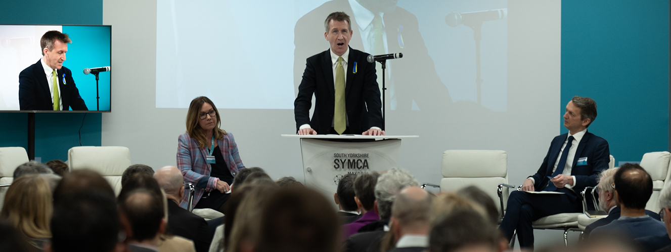 Dan Jarvis at SY Economic Summit