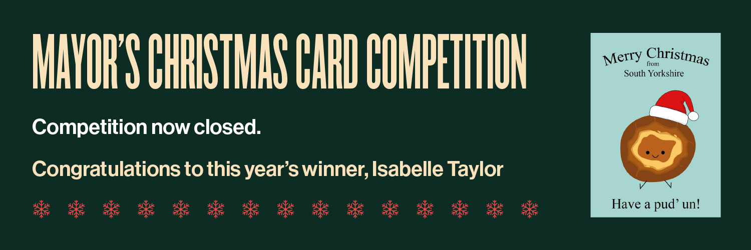 Mayor unveils winning design for his official 2024 Christmas card