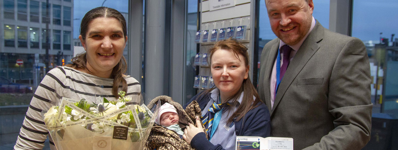 Baby delivered by bus station staff