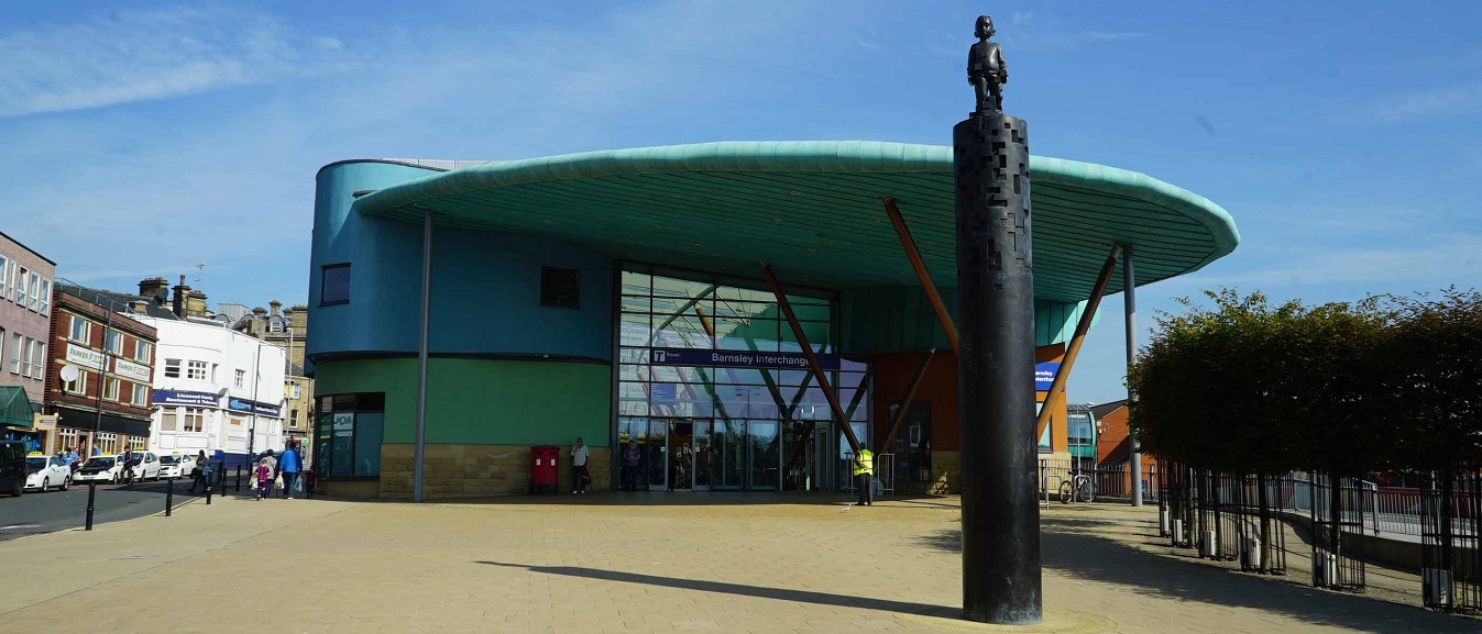 Barnsley rail station access