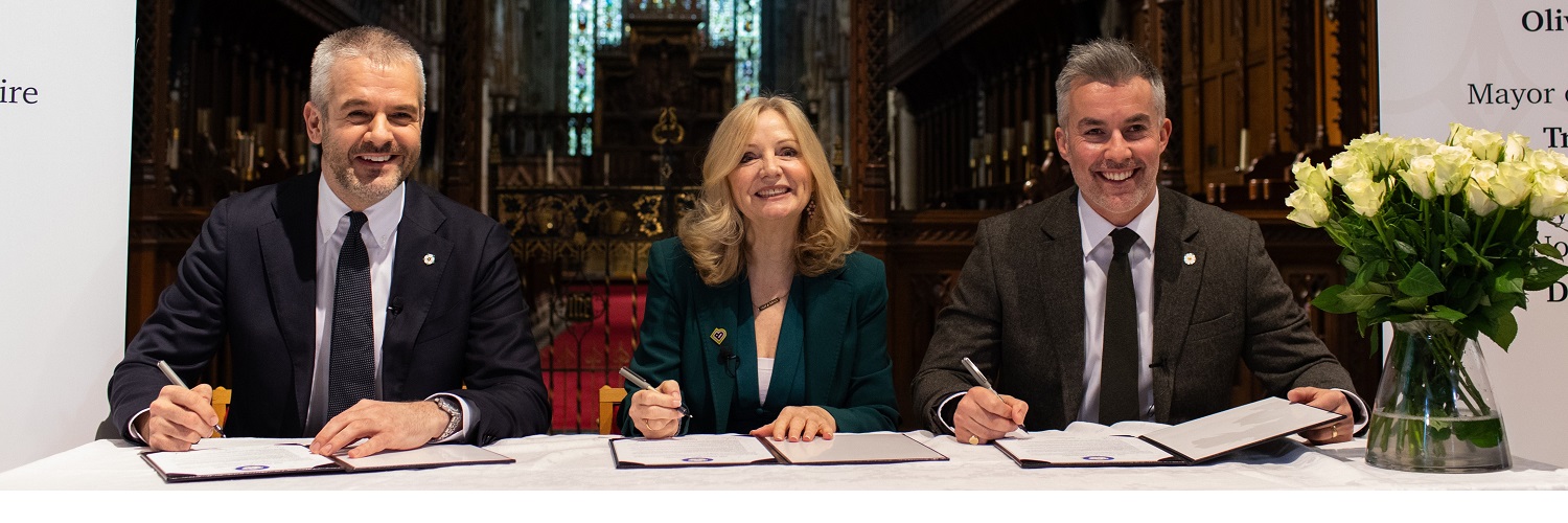 Mayors signed agreement