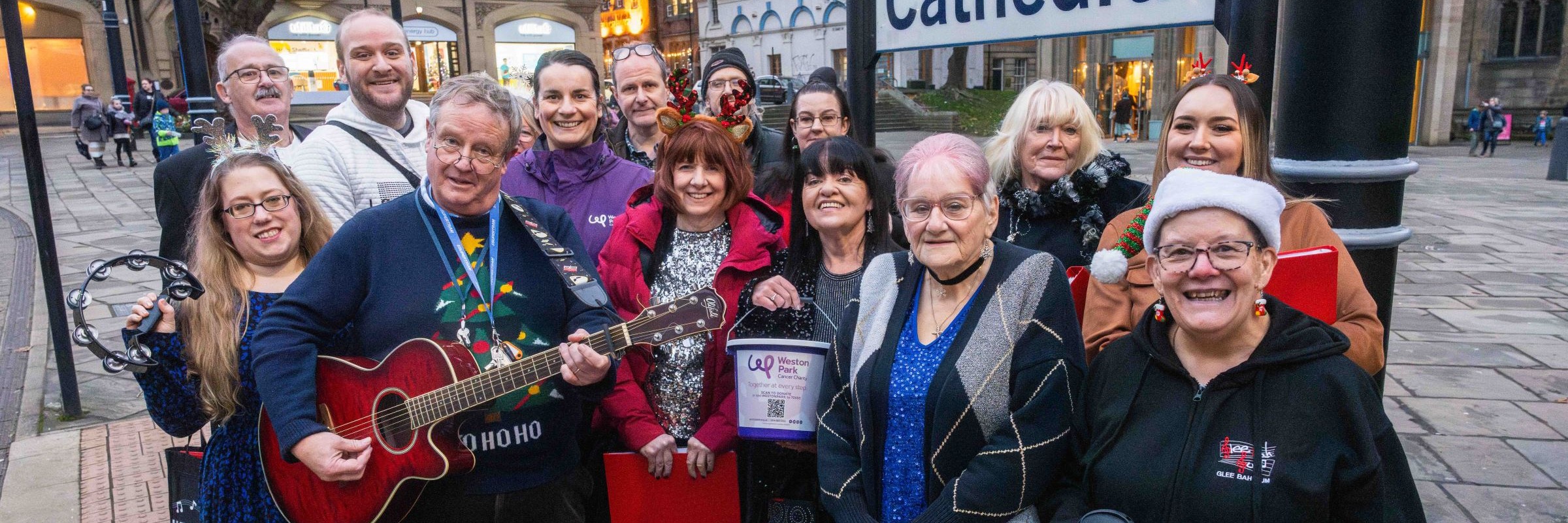 Supertram service spreads festive cheer as conductor’s choir sing onboard for Weston Park Cancer Charity 
