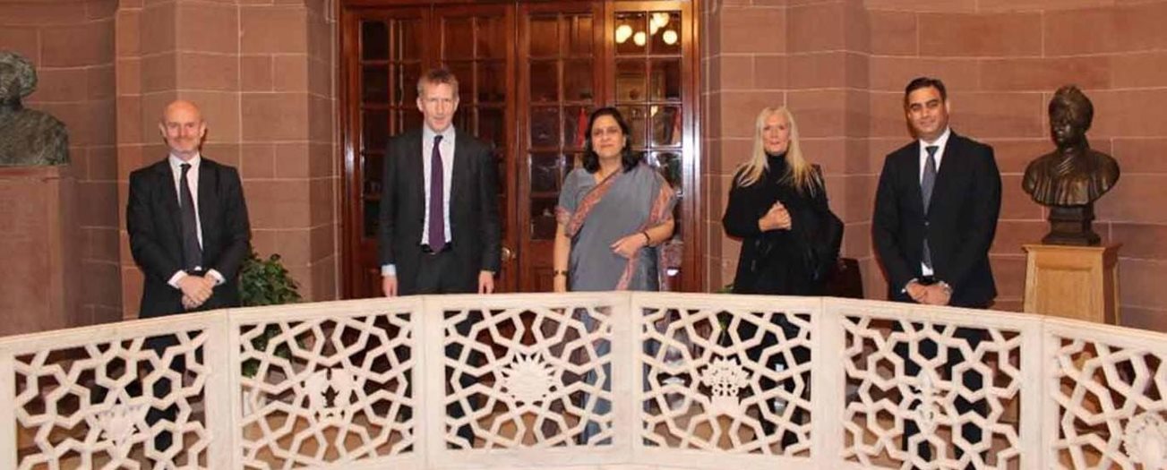 Left to right: Kevin McCole, Dan Jarvis, Gaitri Issar Kumar and Rachel Clark