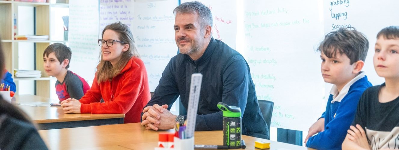 South Yorkshire’s Mayor Oliver Coppard and Active Travel Commissioner Ed Clancy OBE visited Goldthorpe Primary Academy in Barnsley on Friday 15 March to hear from pupils.